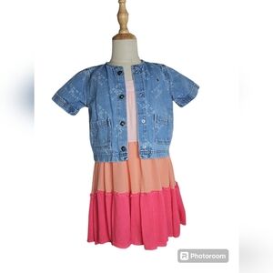 Tommy Hilfiger Girls Jean Jacket Size 6